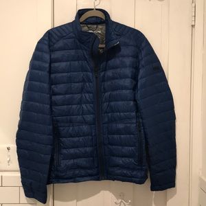 Men’s Michael Kors packable down jacket size M